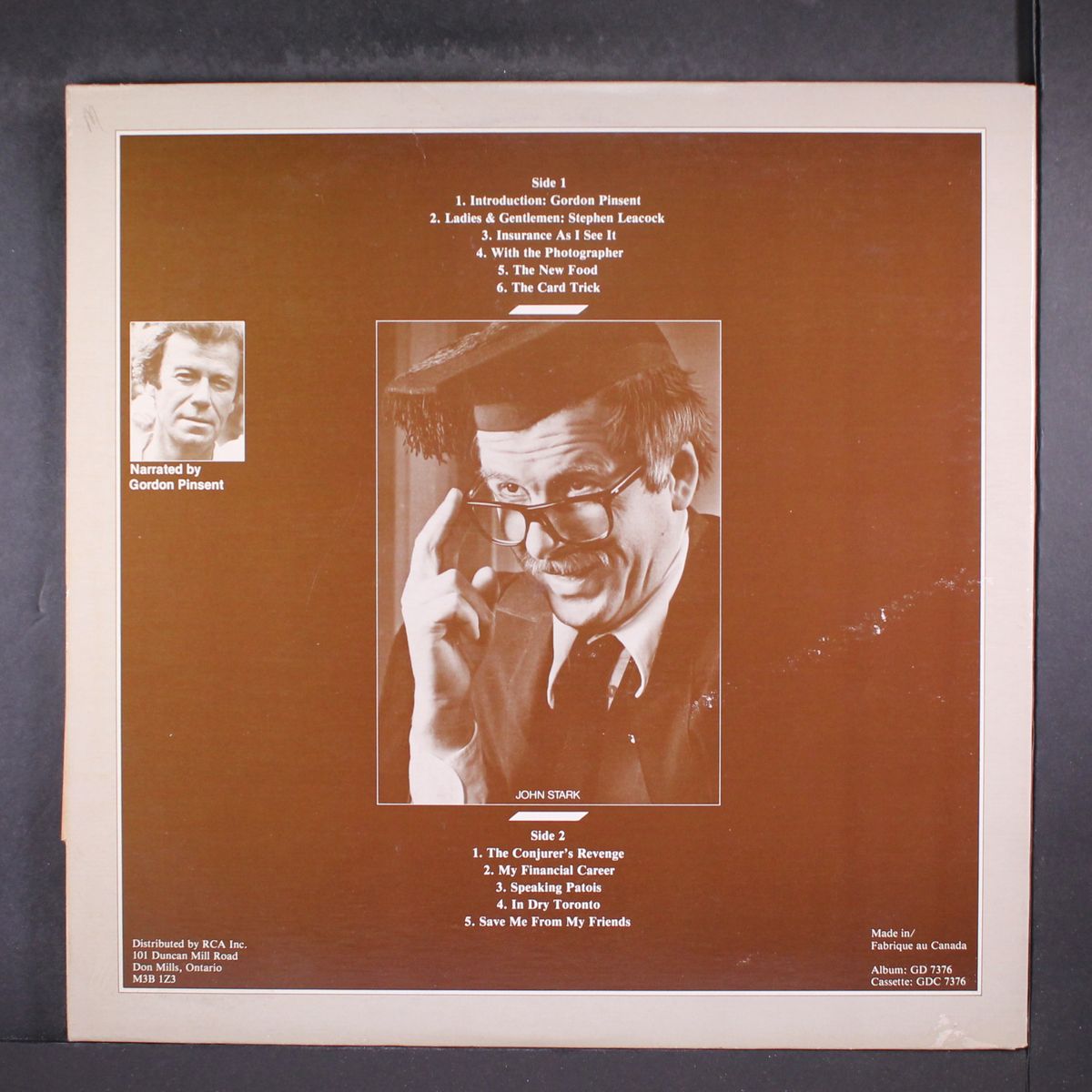 an evening with stephen leacock by ORIGINAL CAST