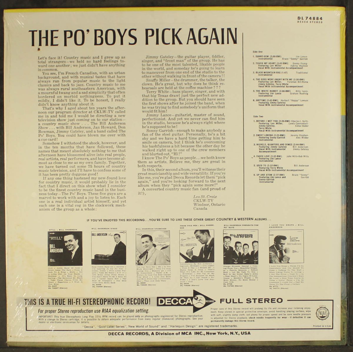 pick again by PO' BOYS