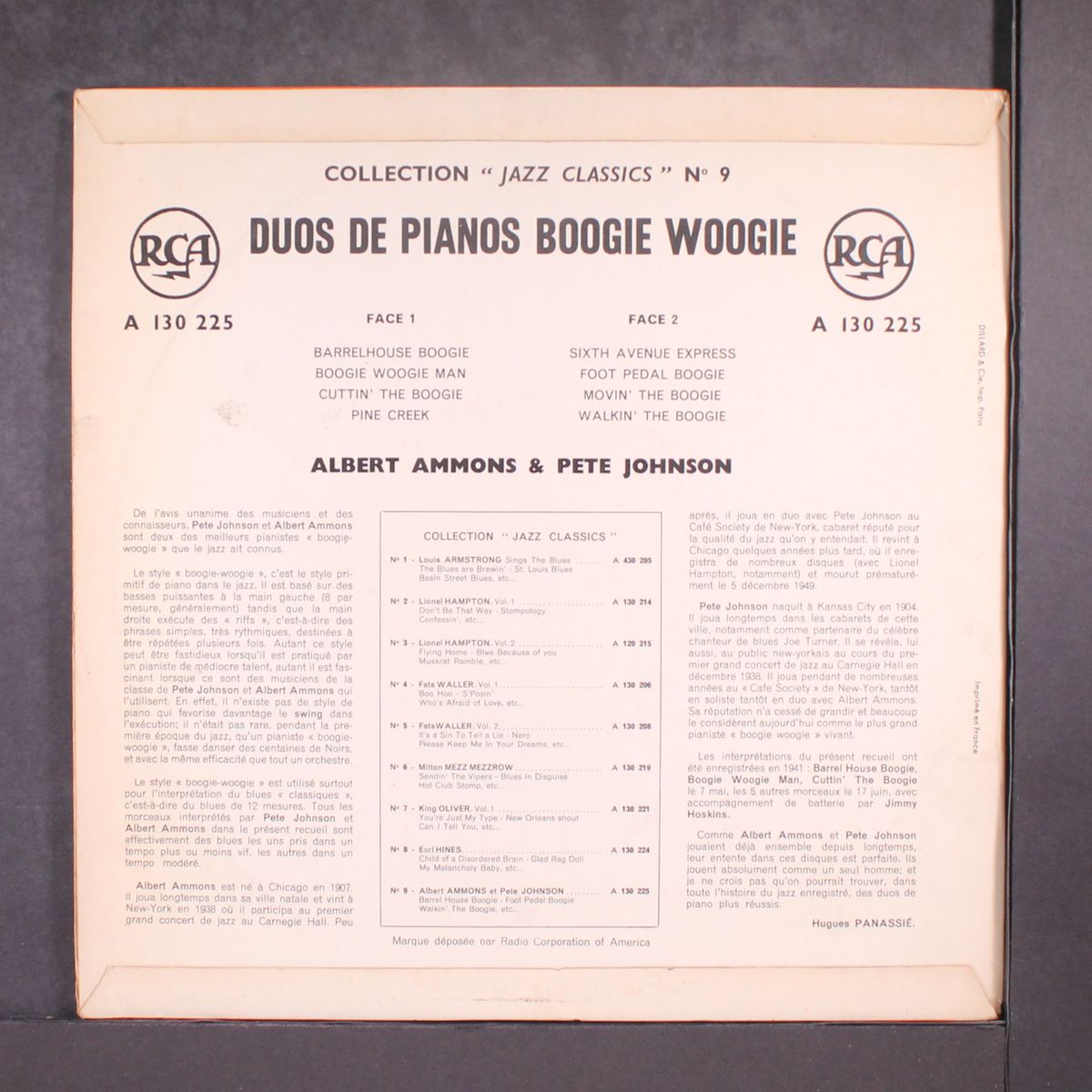 duos de pianoa boogie woogie by ALBERT AMMONS & PETE JOHNSON