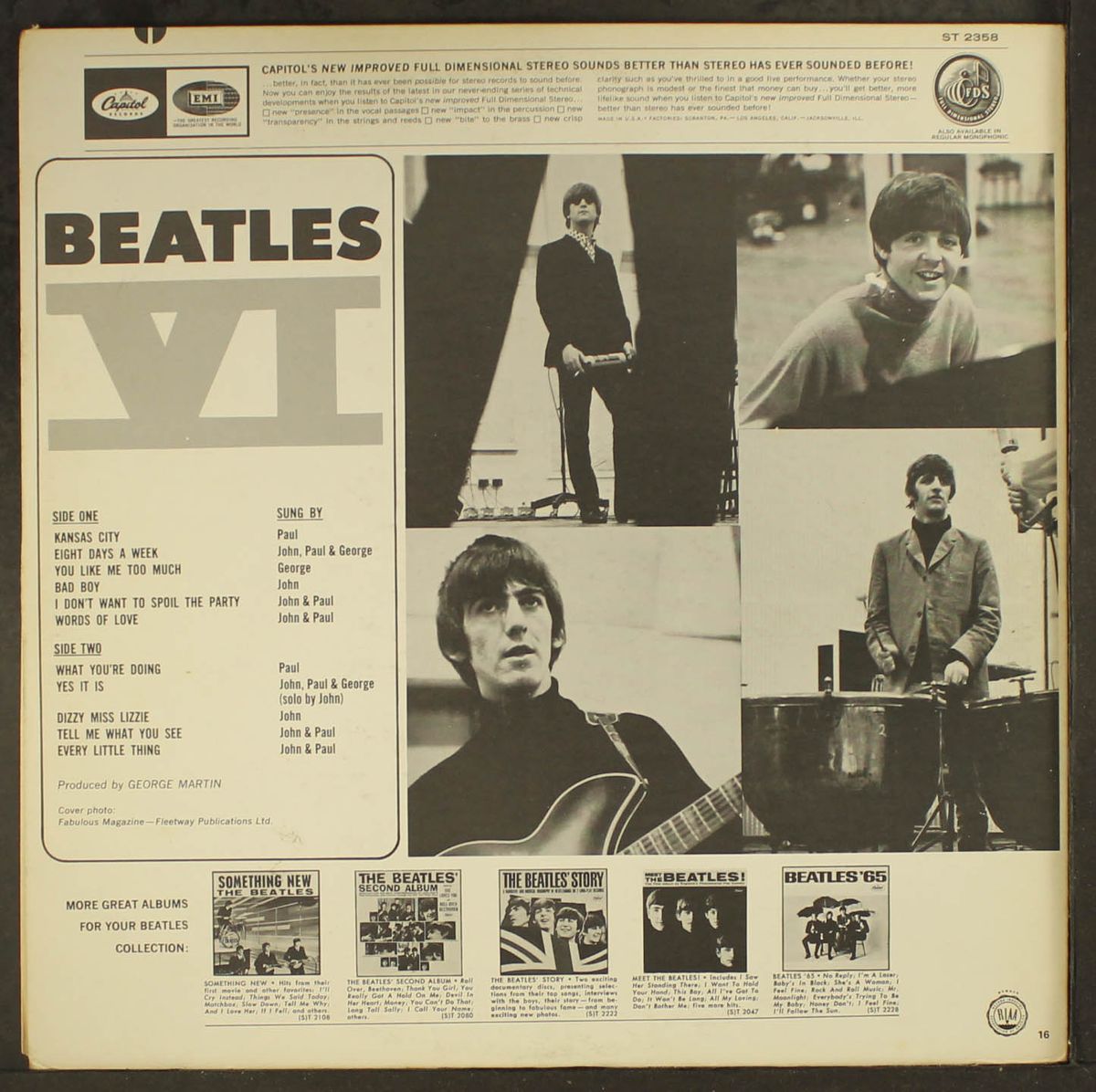 beatles 6 by BEATLES