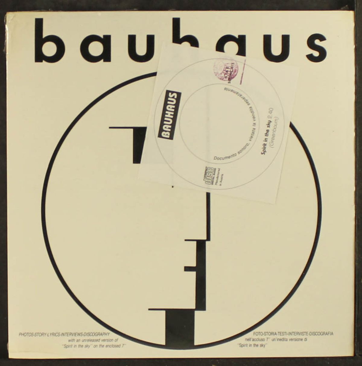 spirit in the sky by BAUHAUS