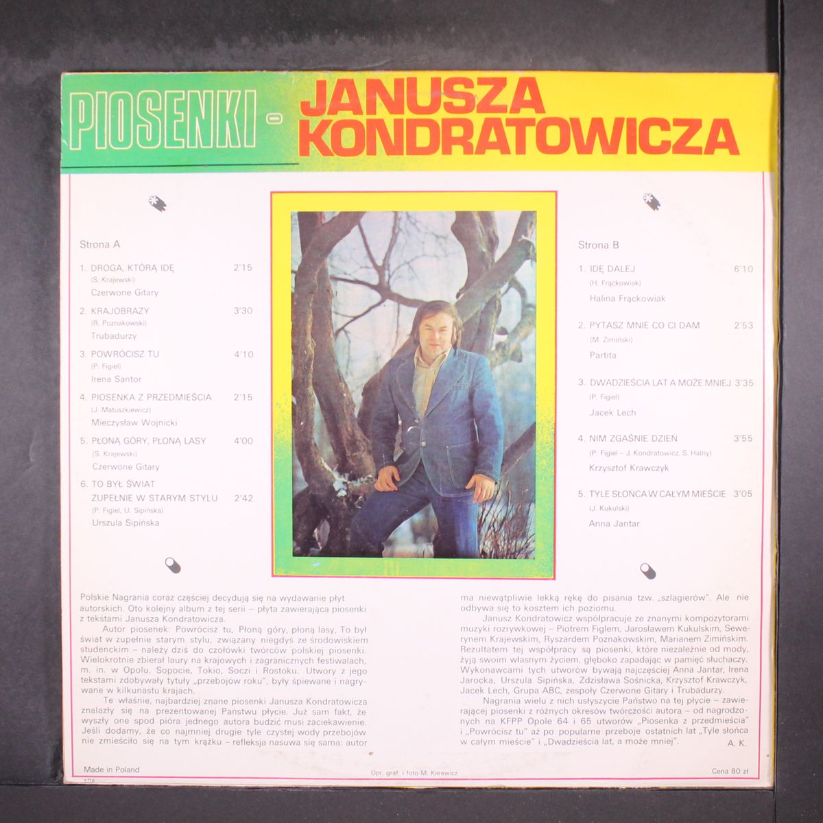 piosenki janusza kondratowicza by VARIOUS