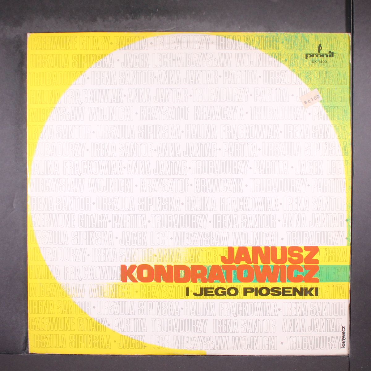 piosenki janusza kondratowicza by VARIOUS