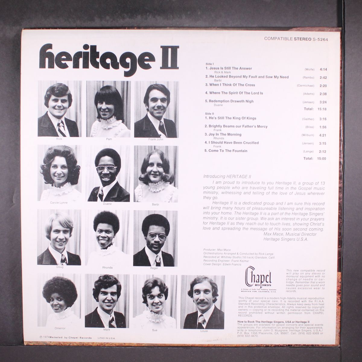 jesus is still the answer by HERITAGE II