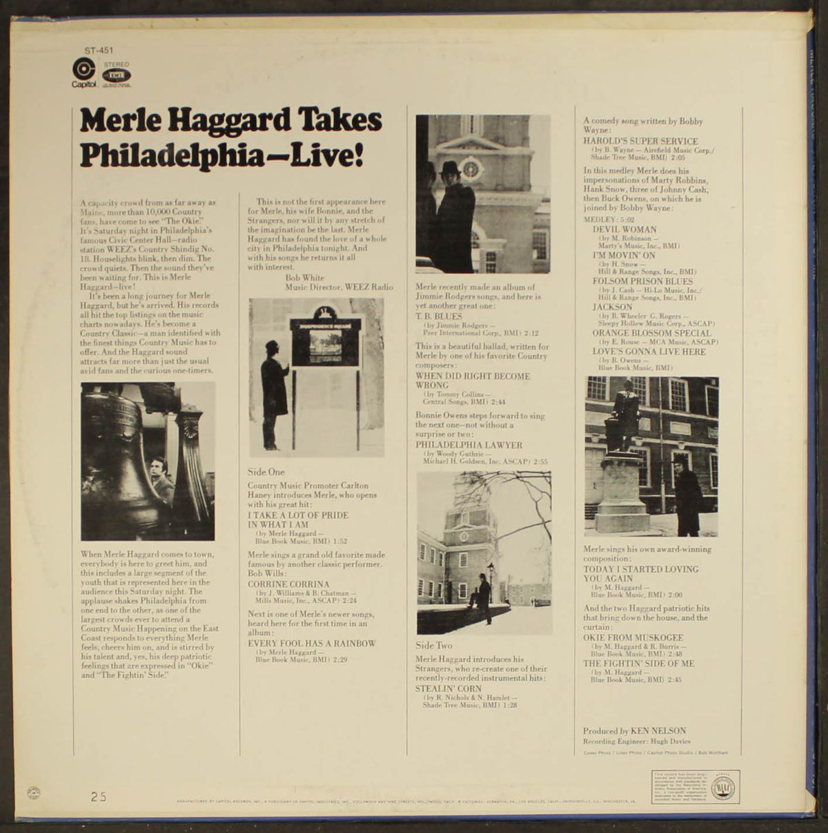 the fightin' side of me by MERLE HAGGARD