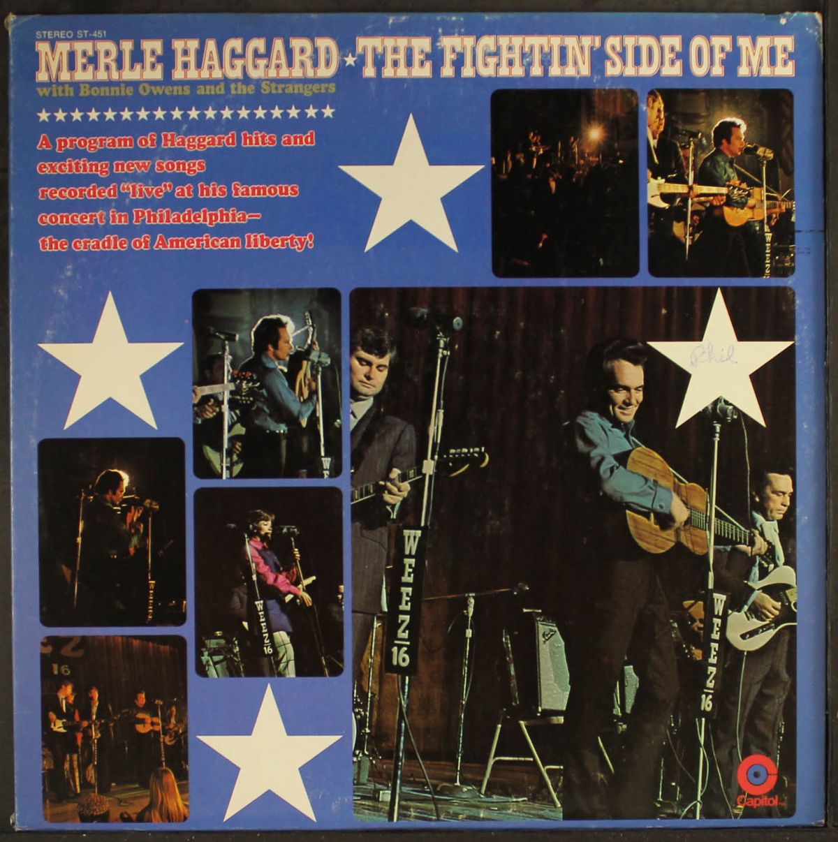 the fightin' side of me by MERLE HAGGARD