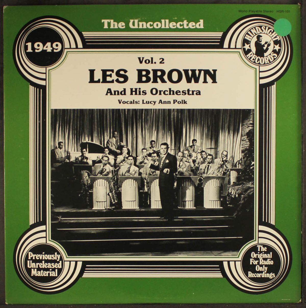 the uncollected, vol. 2 1949 by LES BROWN