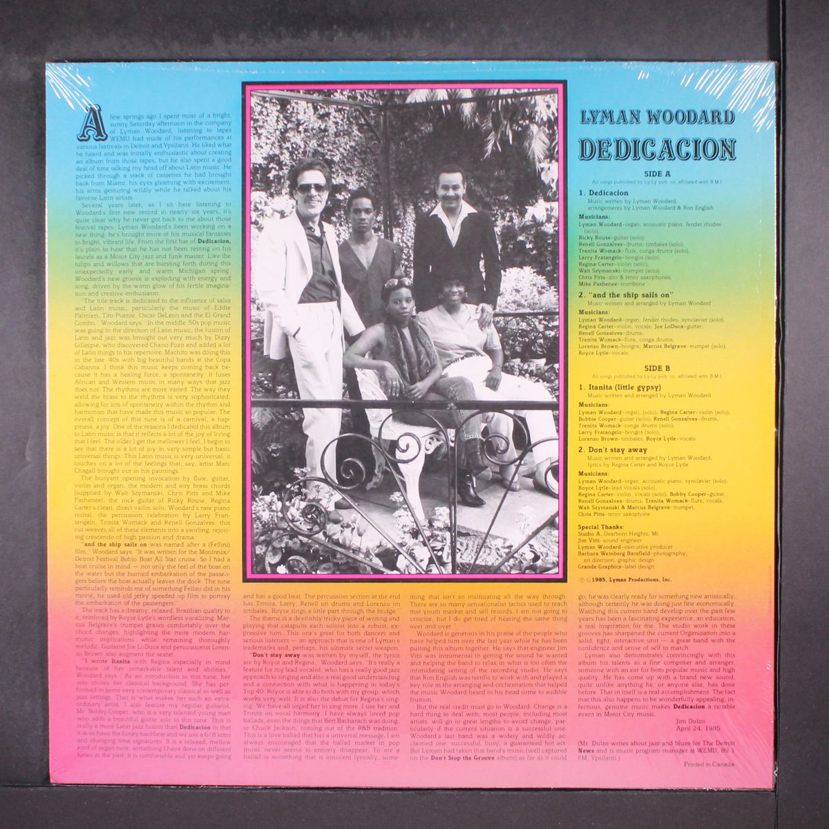 dedicacion by LYMAN WOODARD ORGANIZATION