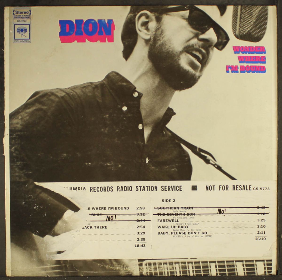 wonder where i'm bound by DION