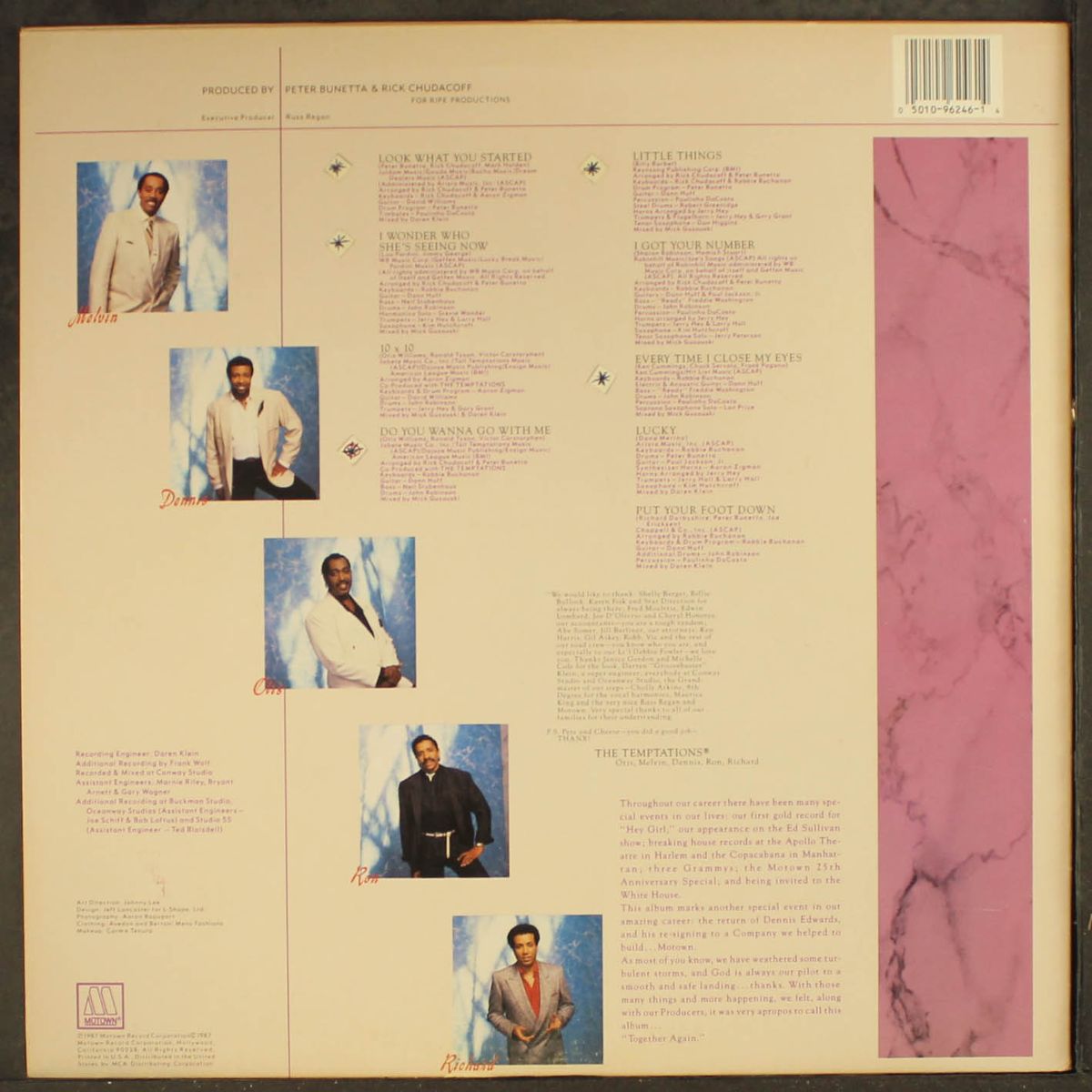 together again by TEMPTATIONS