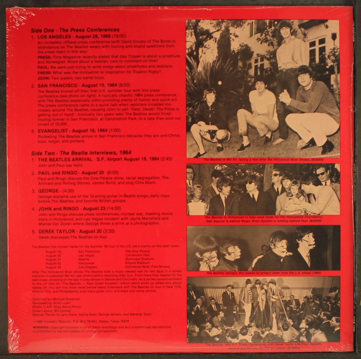 west coast invasion by BEATLES