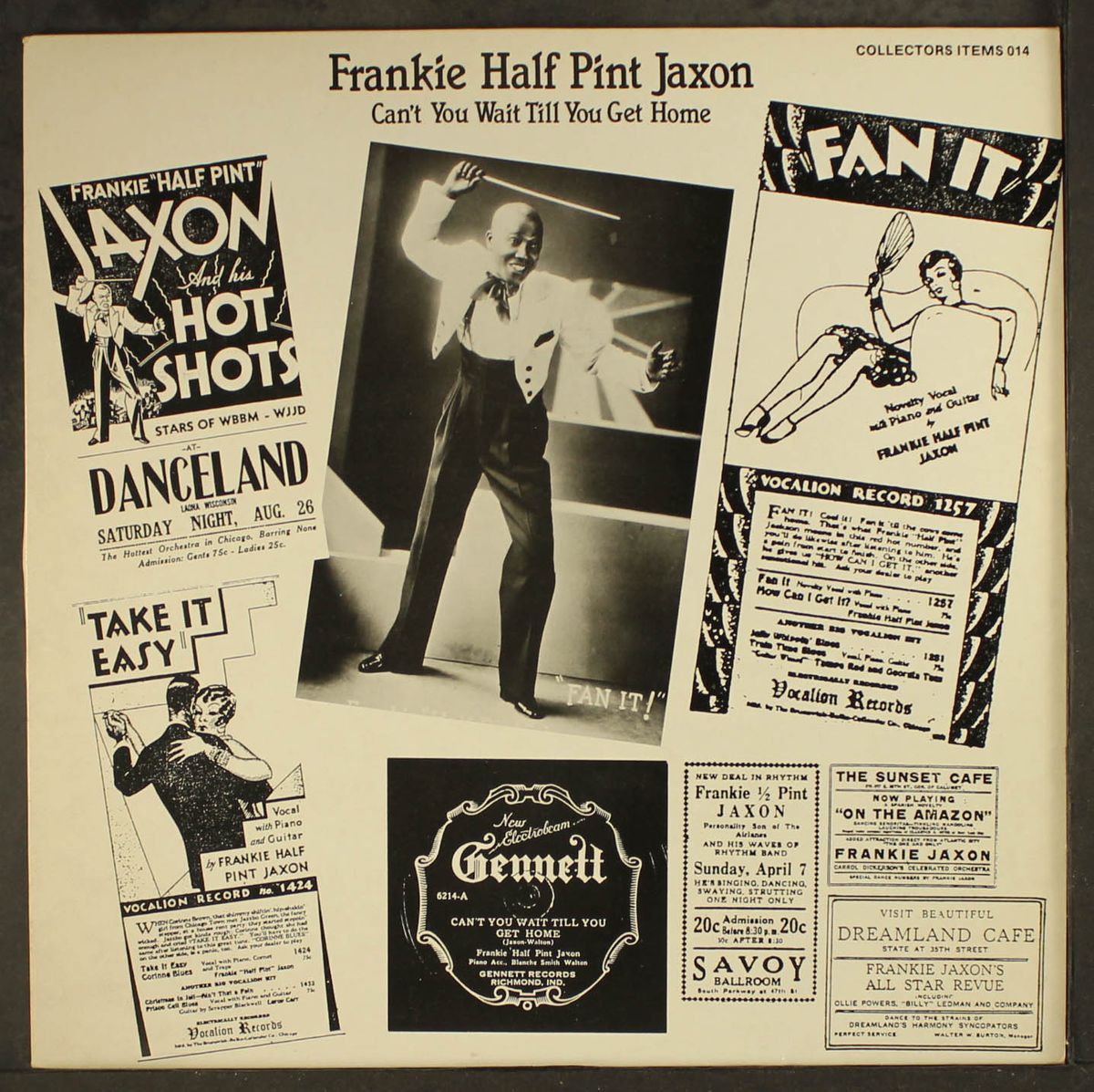 can't you wait till you get home by FRANKIE 'HALF-PINT' JAXON