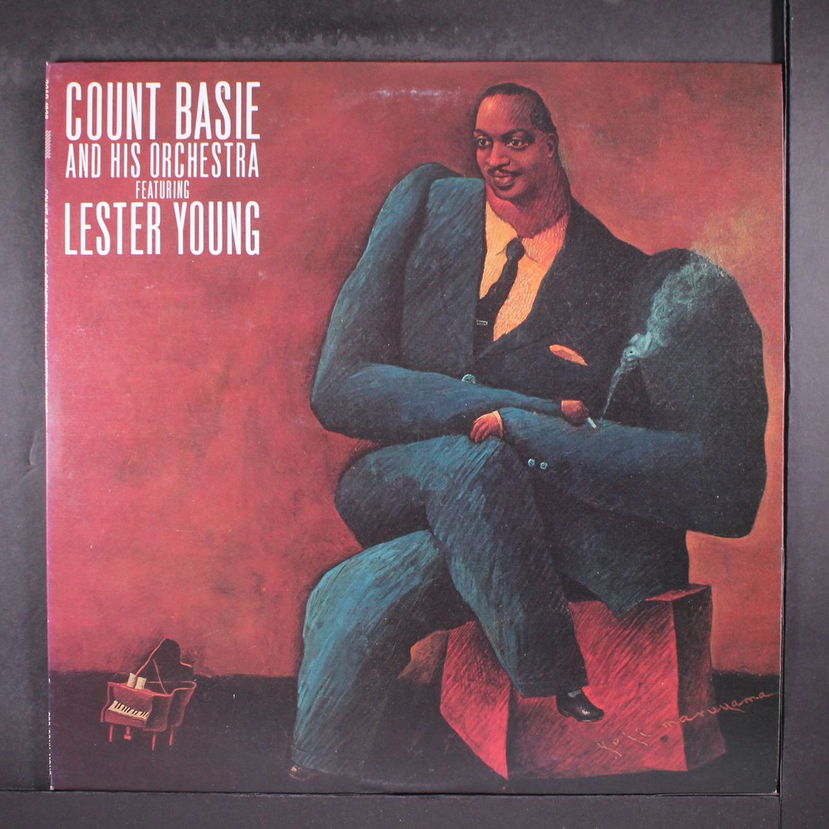 featuring lester young by COUNT BASIE