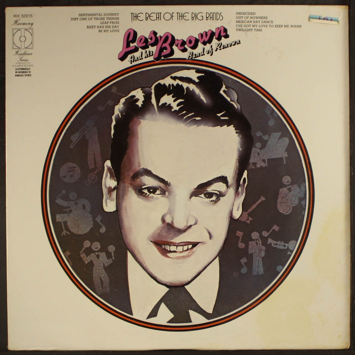 the beat of the big bands by LES BROWN