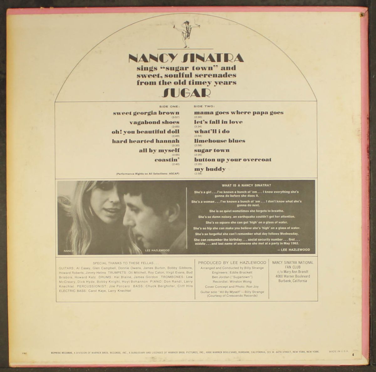 sugar by NANCY SINATRA