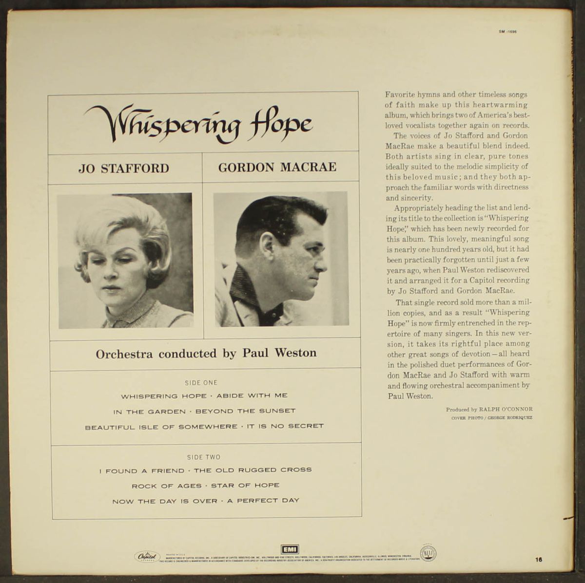 whispering hope by JO STAFFORD & GORDON MACRAE