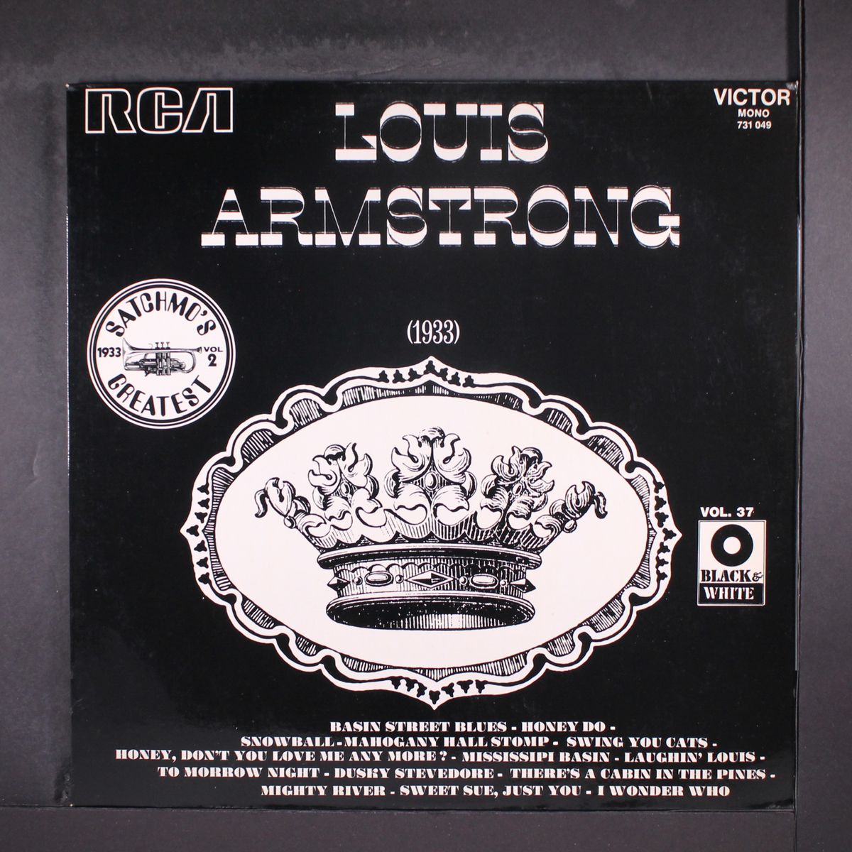 satchmo's greatest, vol. 2 (1933) by LOUIS ARMSTRONG