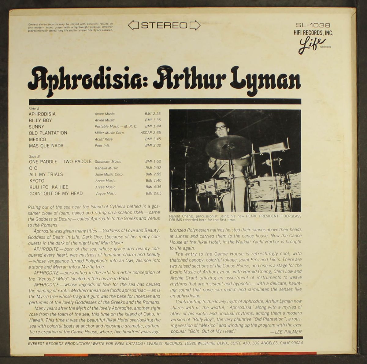 aphrodisia by ARTHUR LYMAN