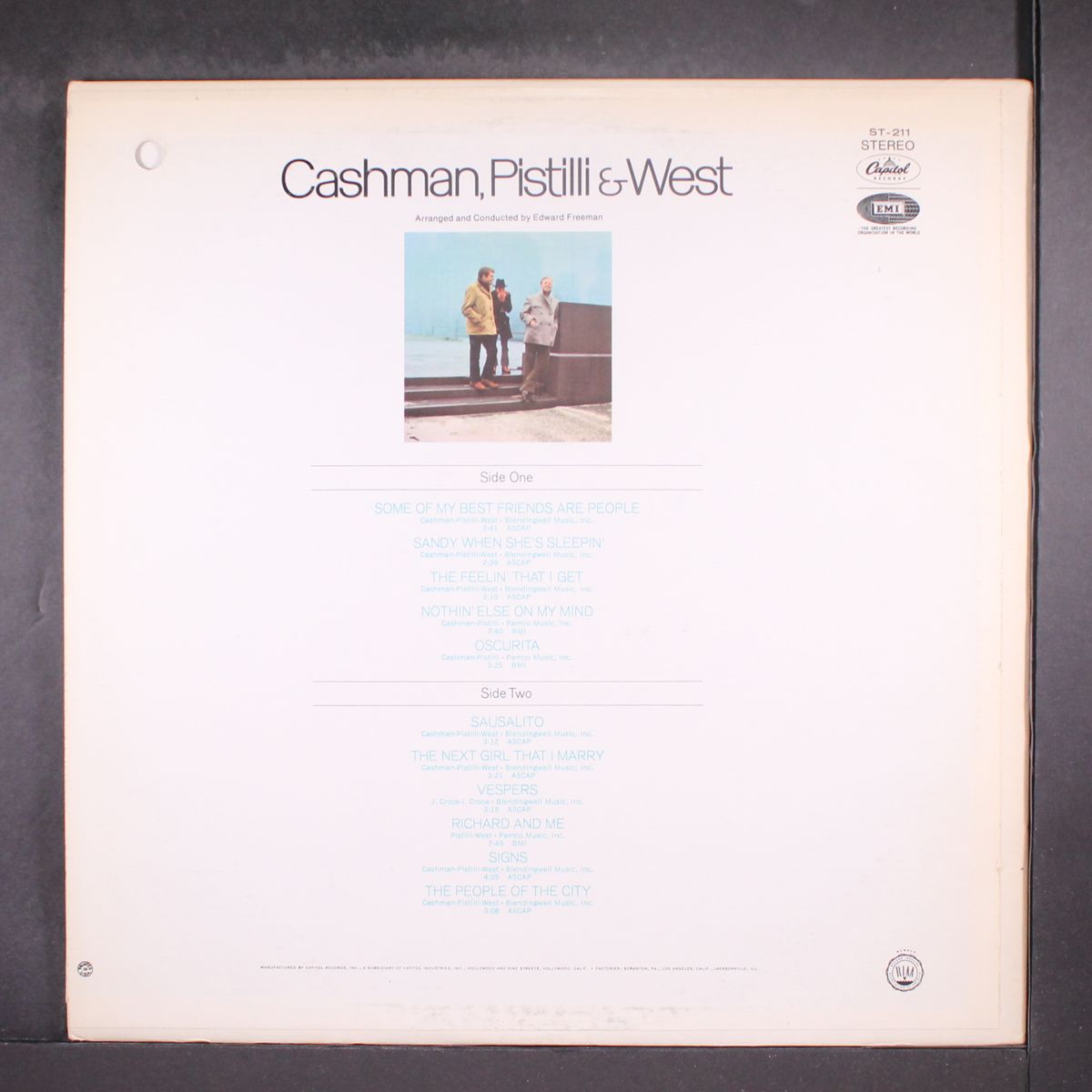 cashman, pistilli & west by CASHMAN, PISTILLI & WEST