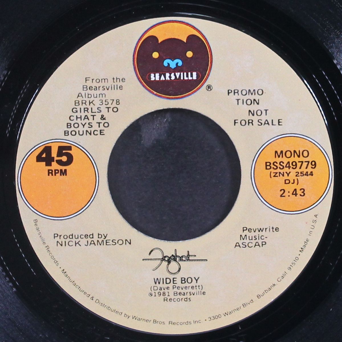 wide boy by FOGHAT
