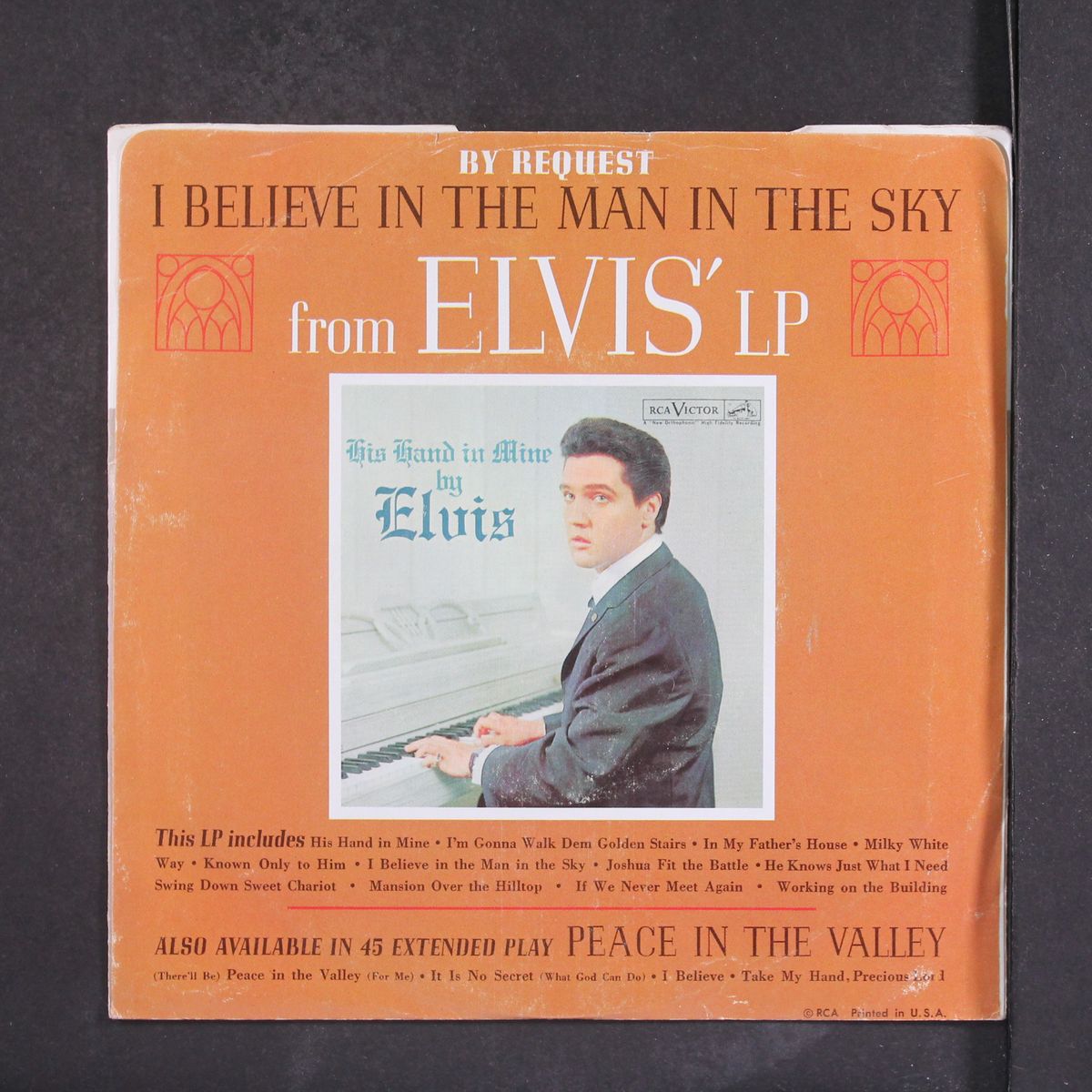 crying in the chapel by ELVIS PRESLEY