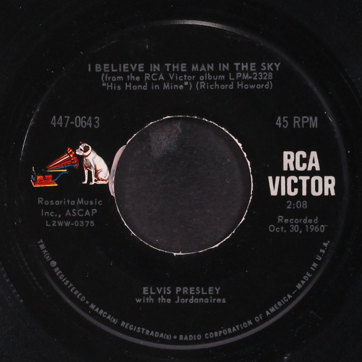 crying in the chapel by ELVIS PRESLEY
