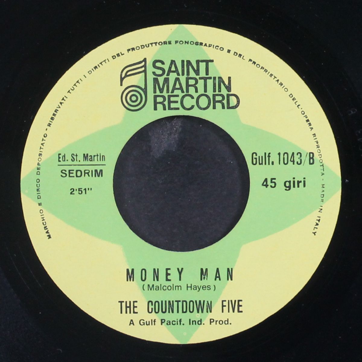 shaka shaka na na / money man by COUNTDOWN FIVE
