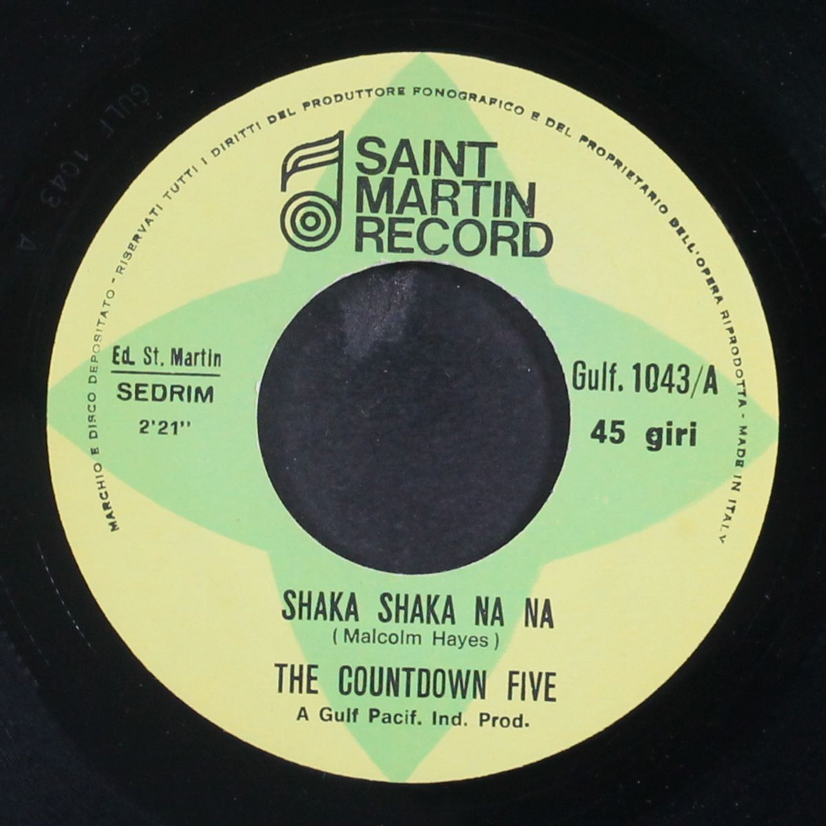 shaka shaka na na / money man by COUNTDOWN FIVE