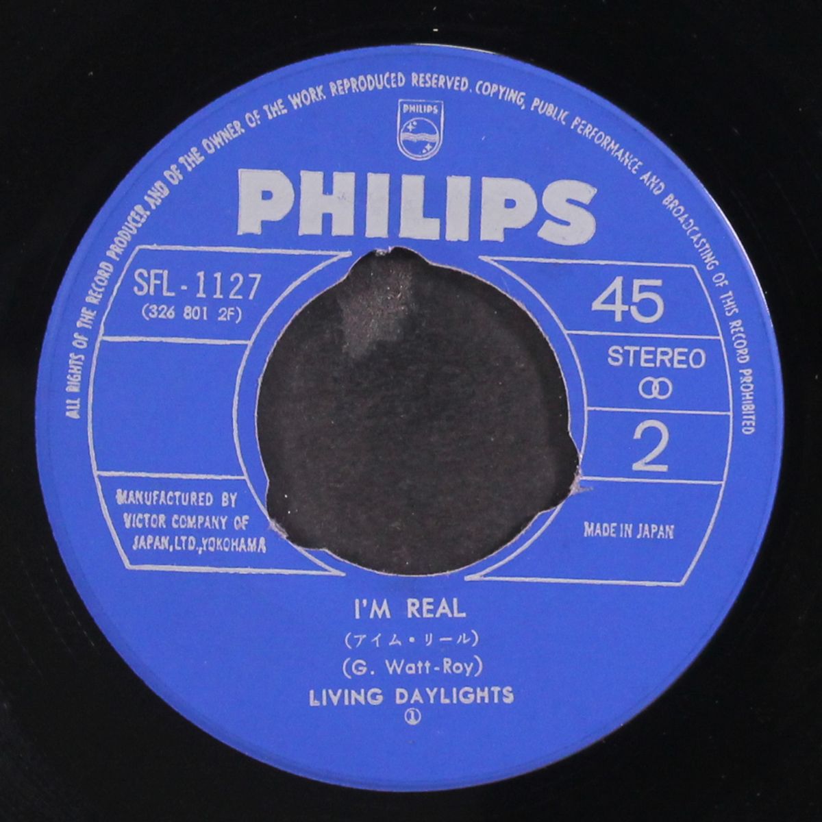 let's live for today / i'm real by LIVING DAYLIGHTS