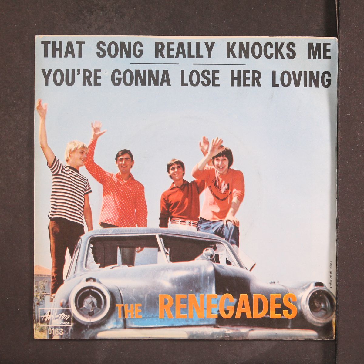 that song really knocks me / you're gonna lose her loving by RENEGADES