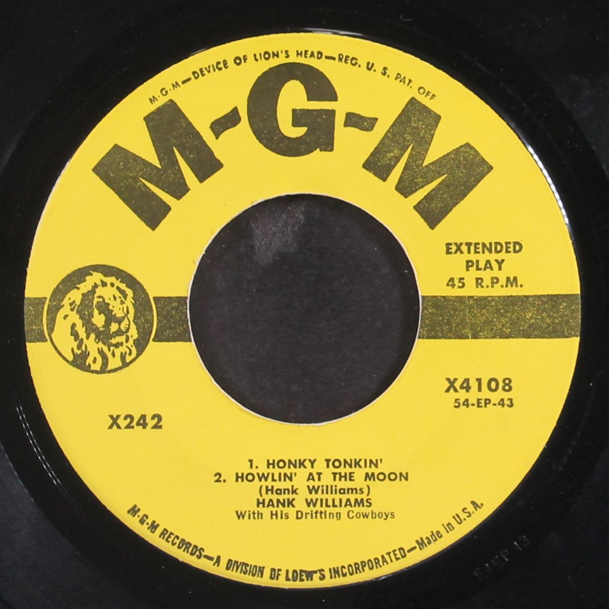 honky-tonkin' by HANK WILLIAMS