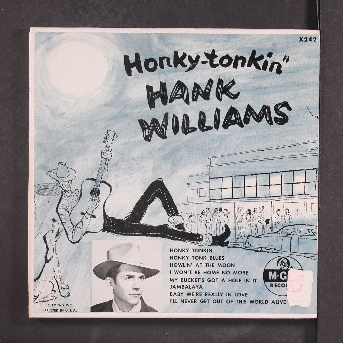 honky-tonkin' by HANK WILLIAMS