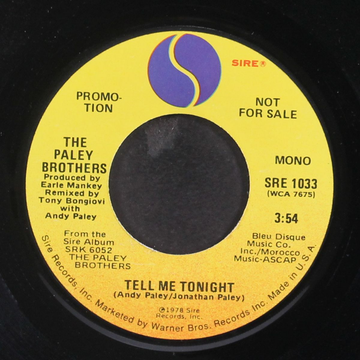 tell me tonight / mono by PALEY BROTHERS