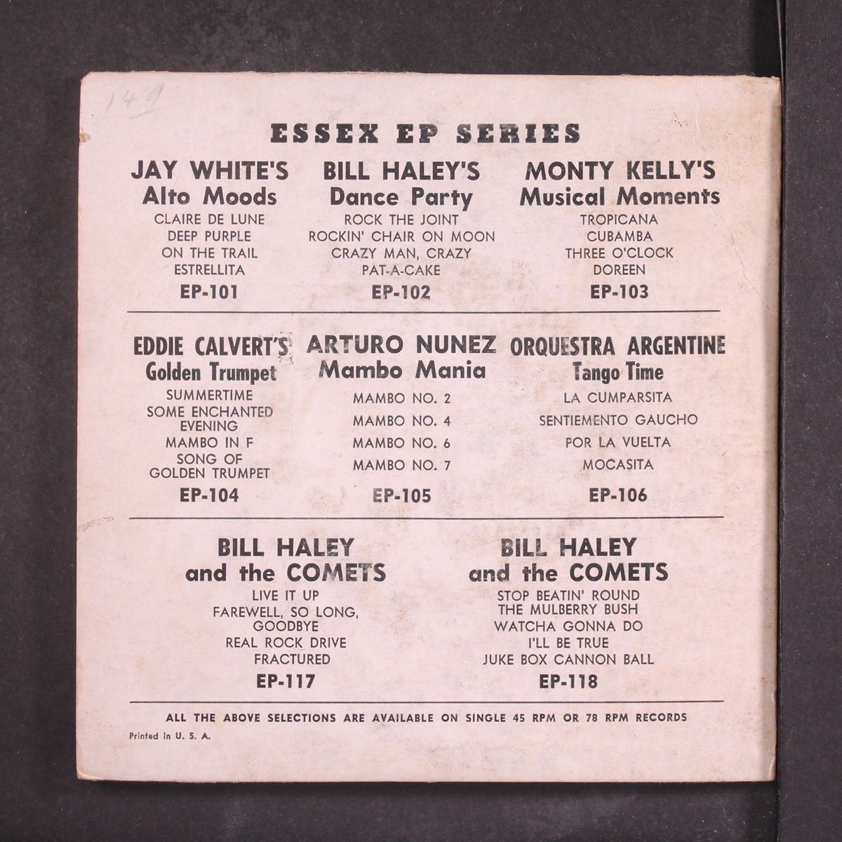 for your dance party by BILL HALEY