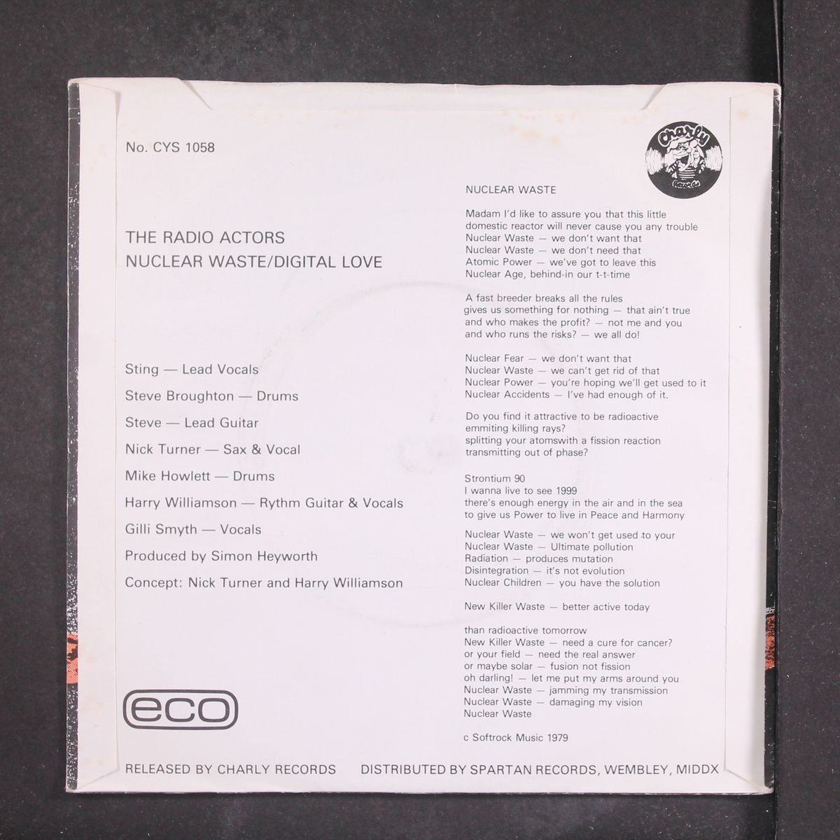 nuclear waste / digital love by RADIO ACTORS
