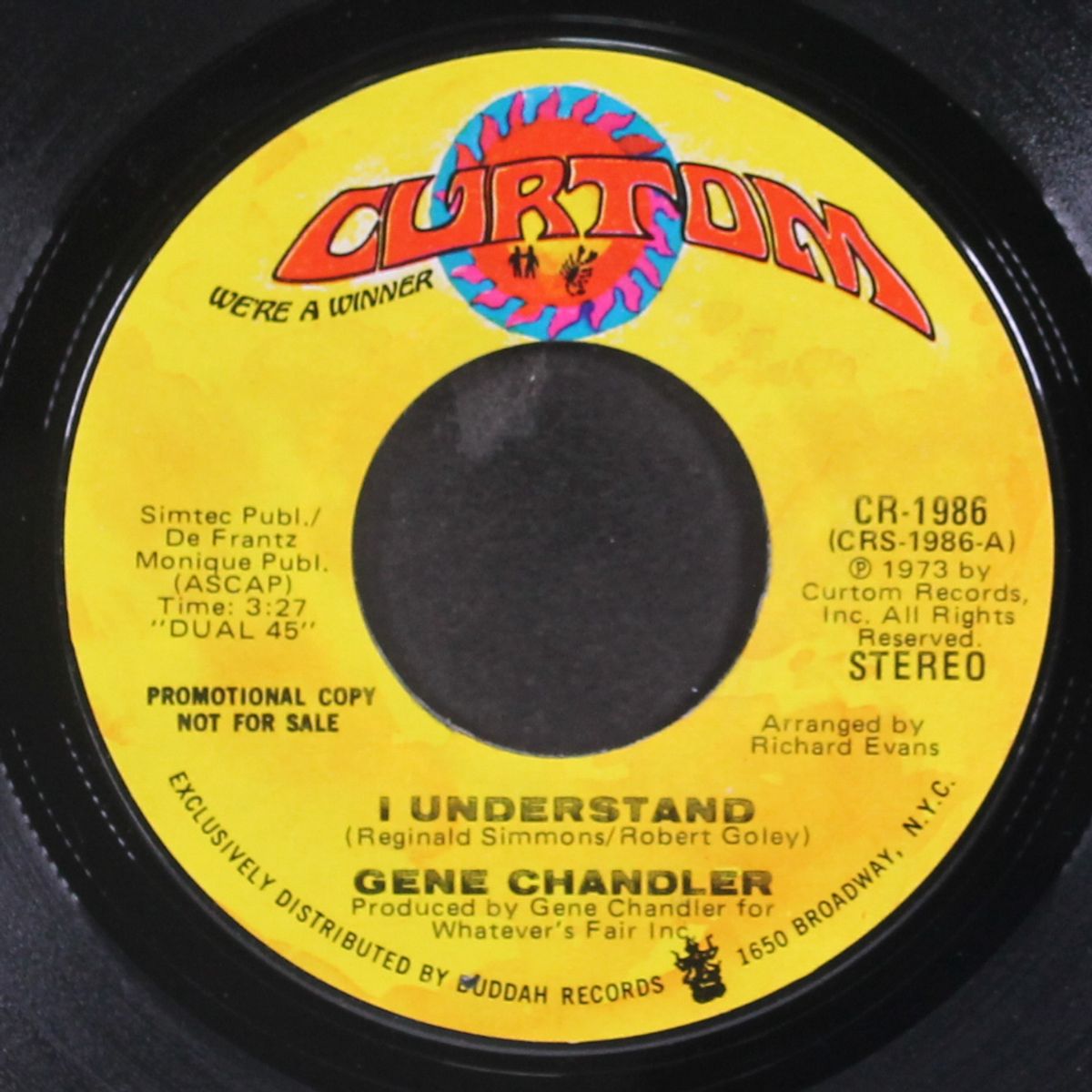 i understand / mono by GENE CHANDLER