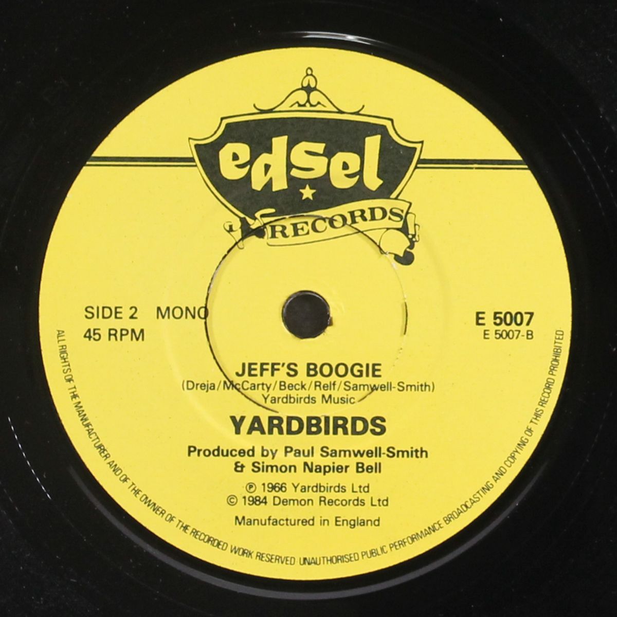 rack my mind by YARDBIRDS