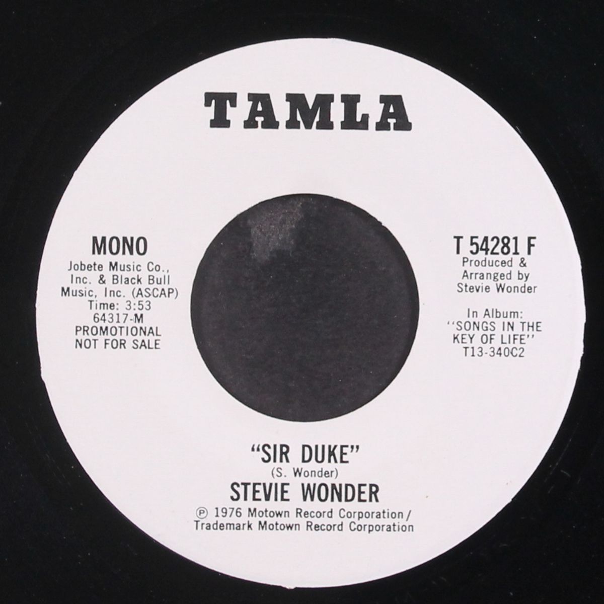 sir duke / mono by STEVIE WONDER