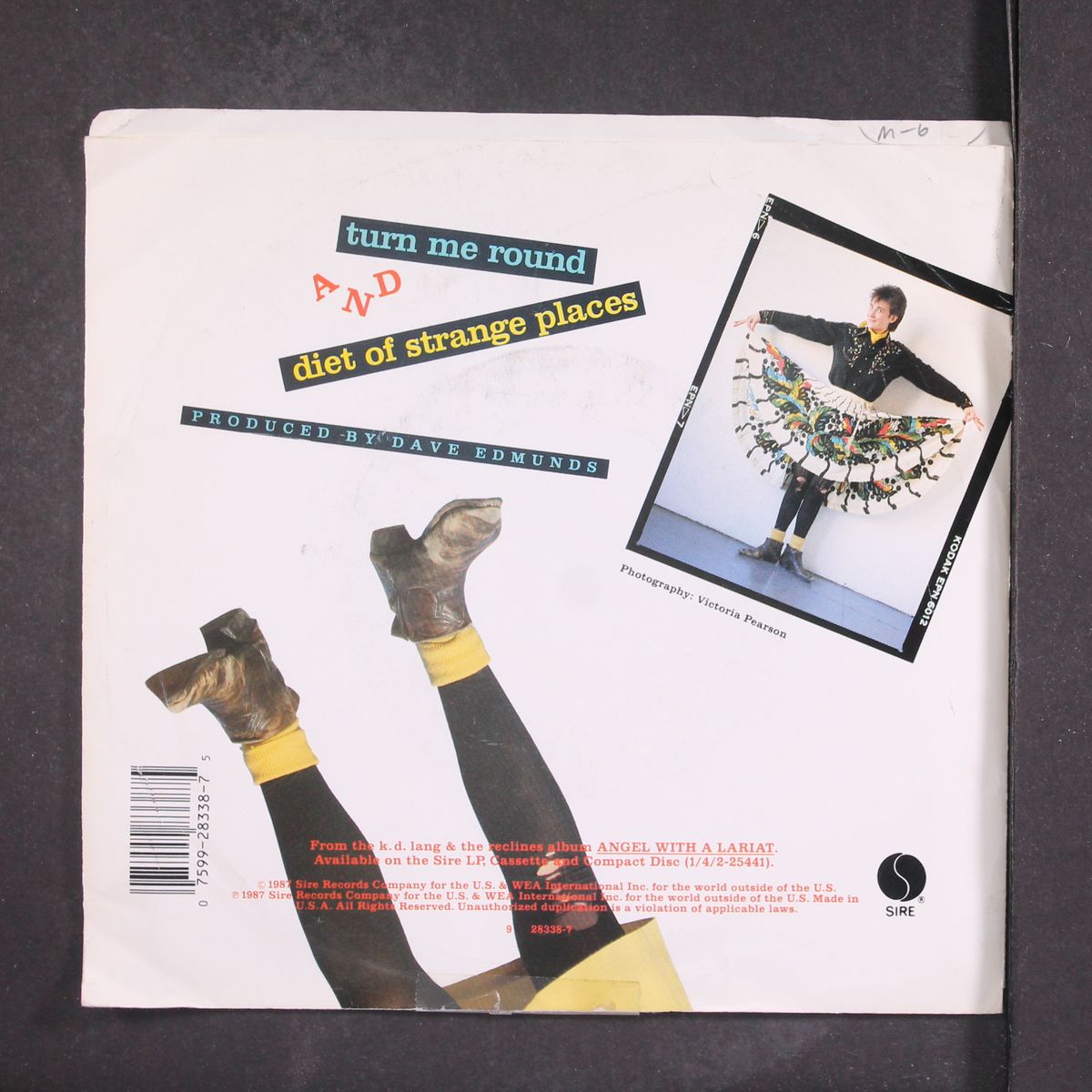 turn me around / diet of strange places by K.D. LANG