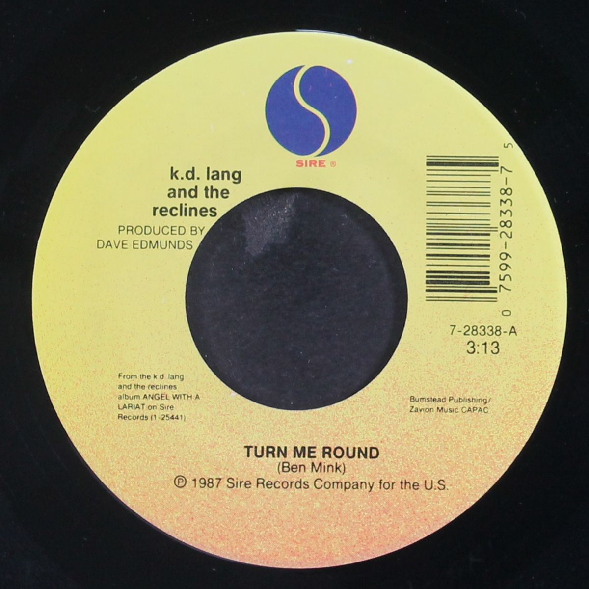 turn me around / diet of strange places by K.D. LANG