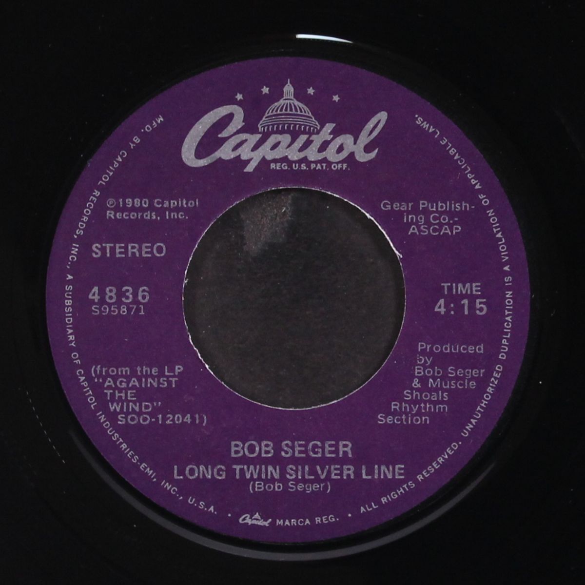 fire lake / long twin silver line by BOB SEGER & SILVER BULLET BAND