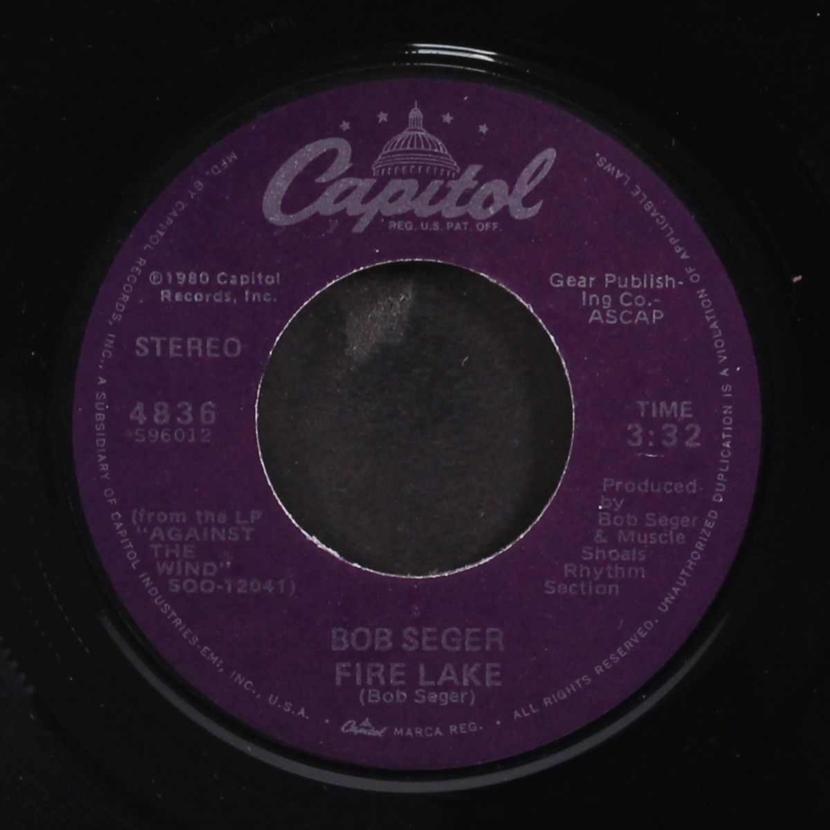 fire lake / long twin silver line by BOB SEGER & SILVER BULLET BAND