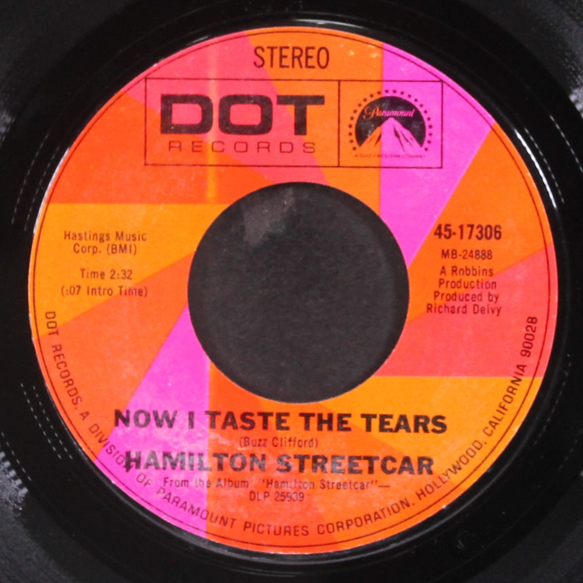 honey and wine / now i taste the tears by HAMILTON STREETCAR