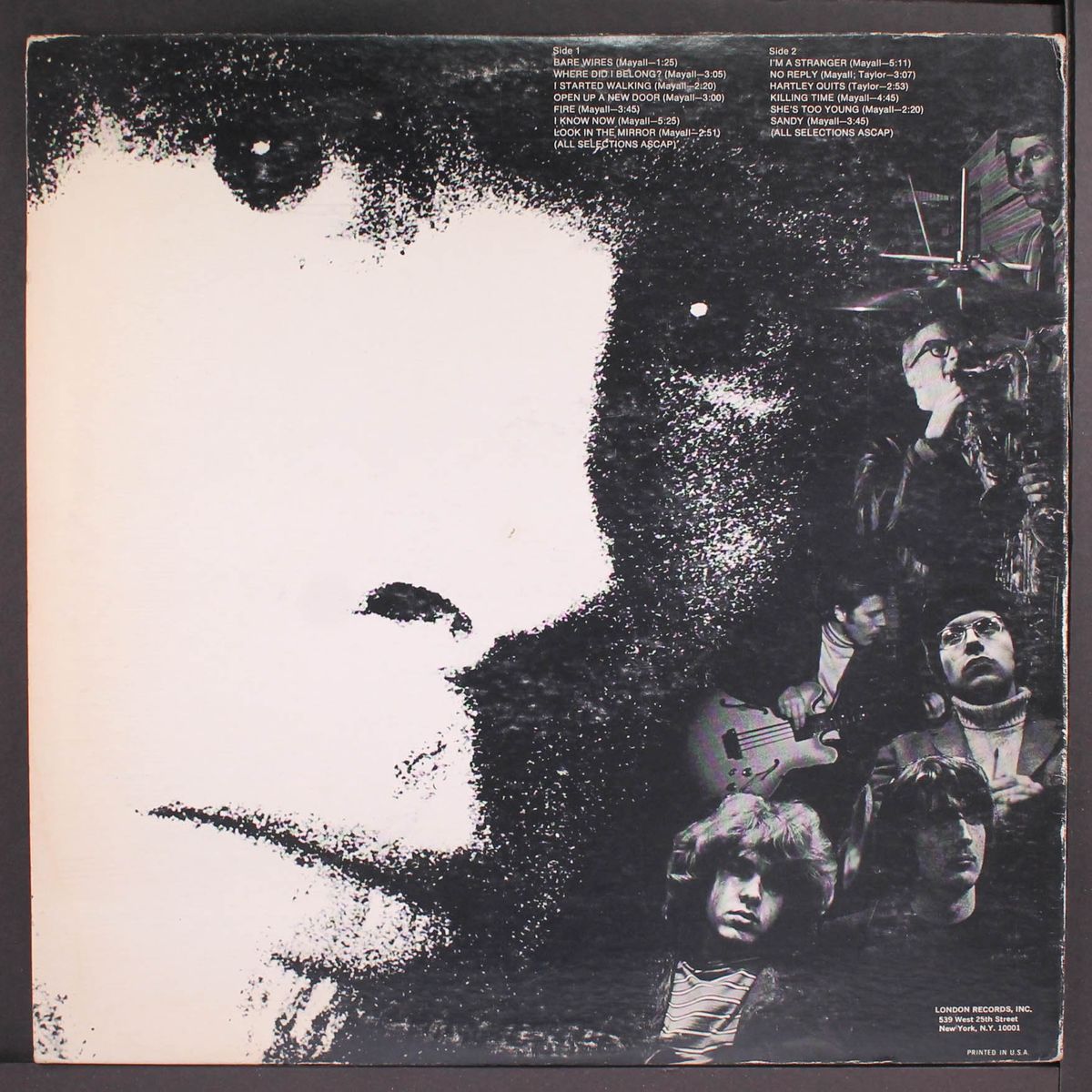 bare wires by JOHN MAYALL & BLUES BREAKERS
