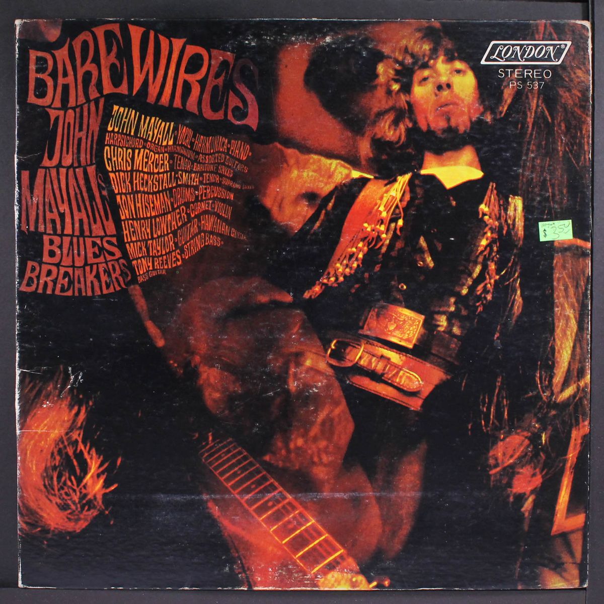 bare wires by JOHN MAYALL & BLUES BREAKERS
