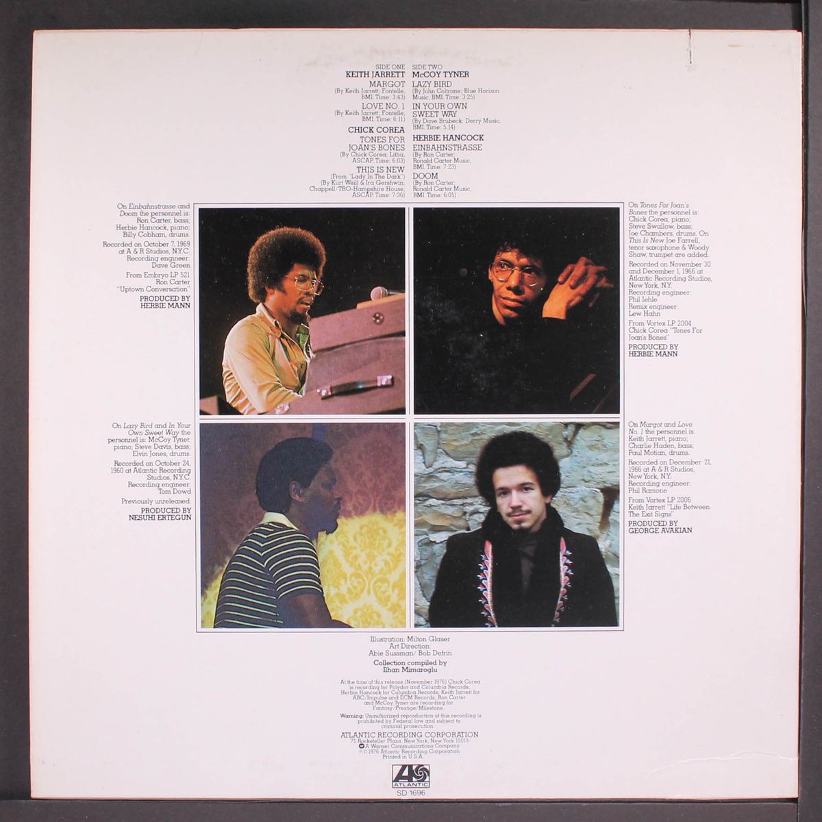 corea, hancock, jarrett, tyner by VARIOUS