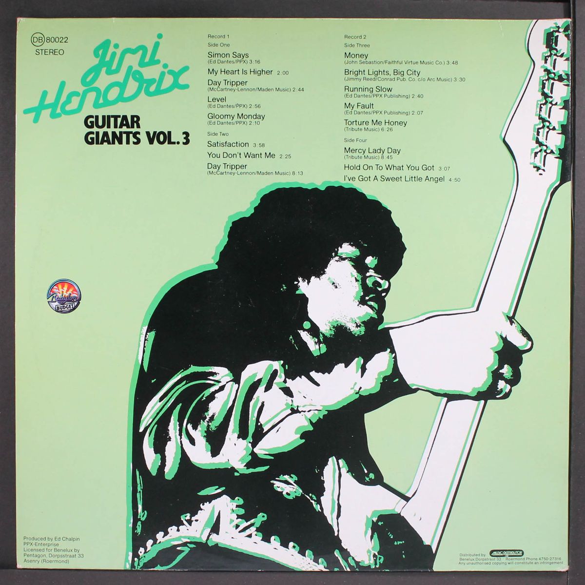guitar giants, vol. 3 by JIMI HENDRIX