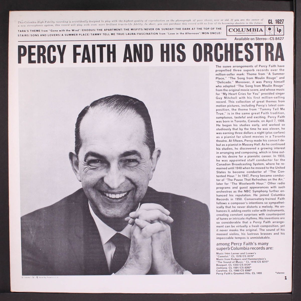 tara's theme... by PERCY FAITH
