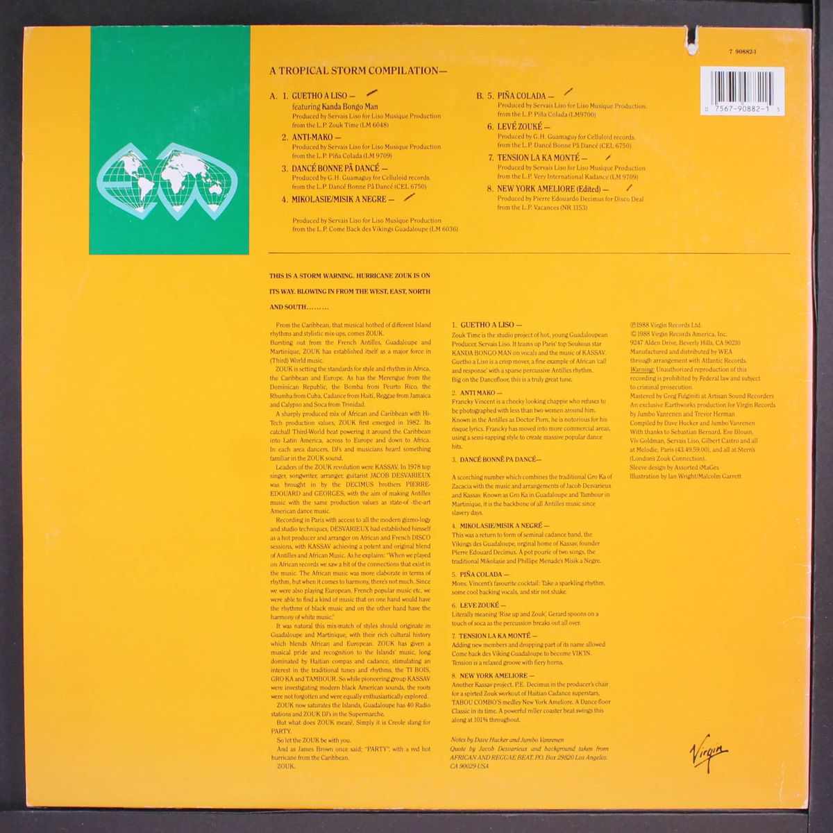 hurricane zouk by VARIOUS