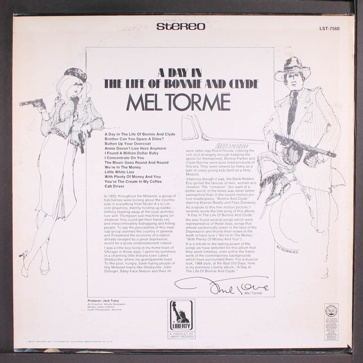 a day in the life of bonnie and clyde by MEL TORME
